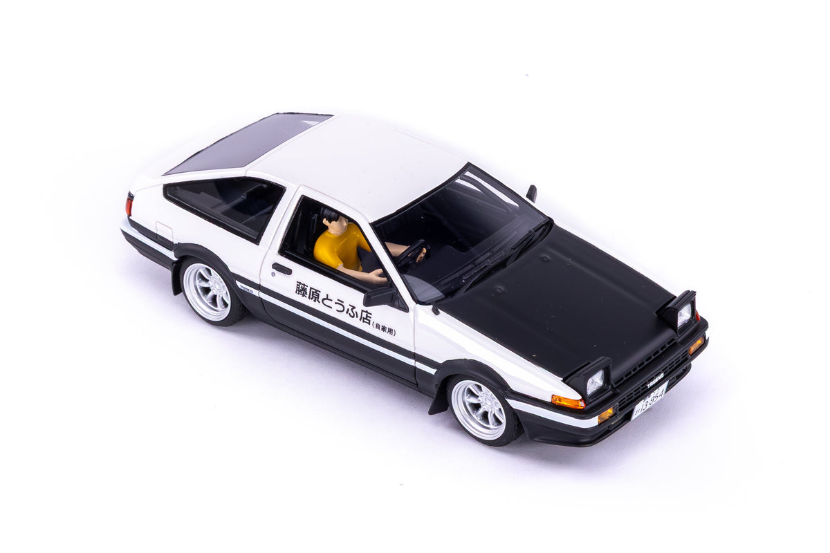 Avant Slot | Toyota Sprinter Trueno GT APEX (AE86) | White | Ranz Collection | JDM03a | 1/32 Scale Slot Car