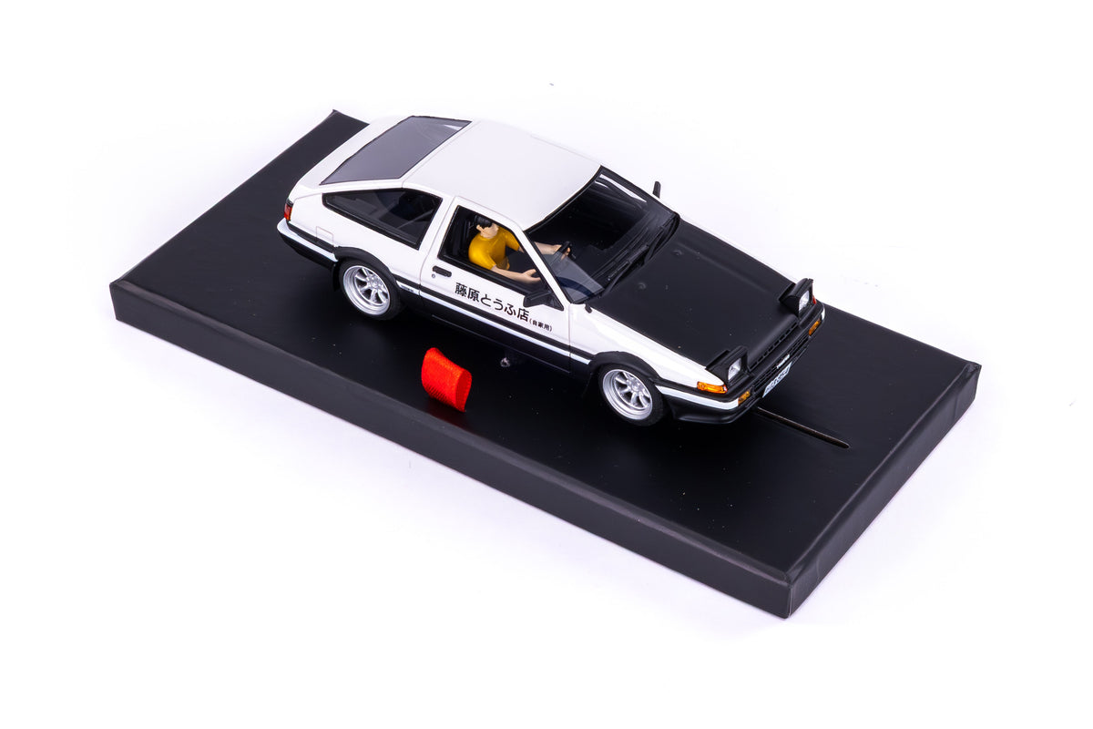 Avant Slot | Toyota Sprinter Trueno GT APEX (AE86) | White | Ranz Collection | JDM03a | 1/32 Scale Slot Car