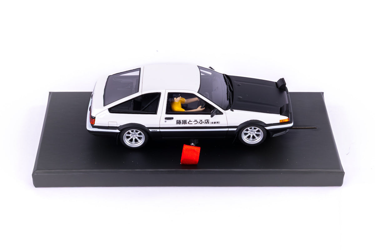 Avant Slot | Toyota Sprinter Trueno GT APEX (AE86) | White | Ranz Collection | JDM03a | 1/32 Scale Slot Car