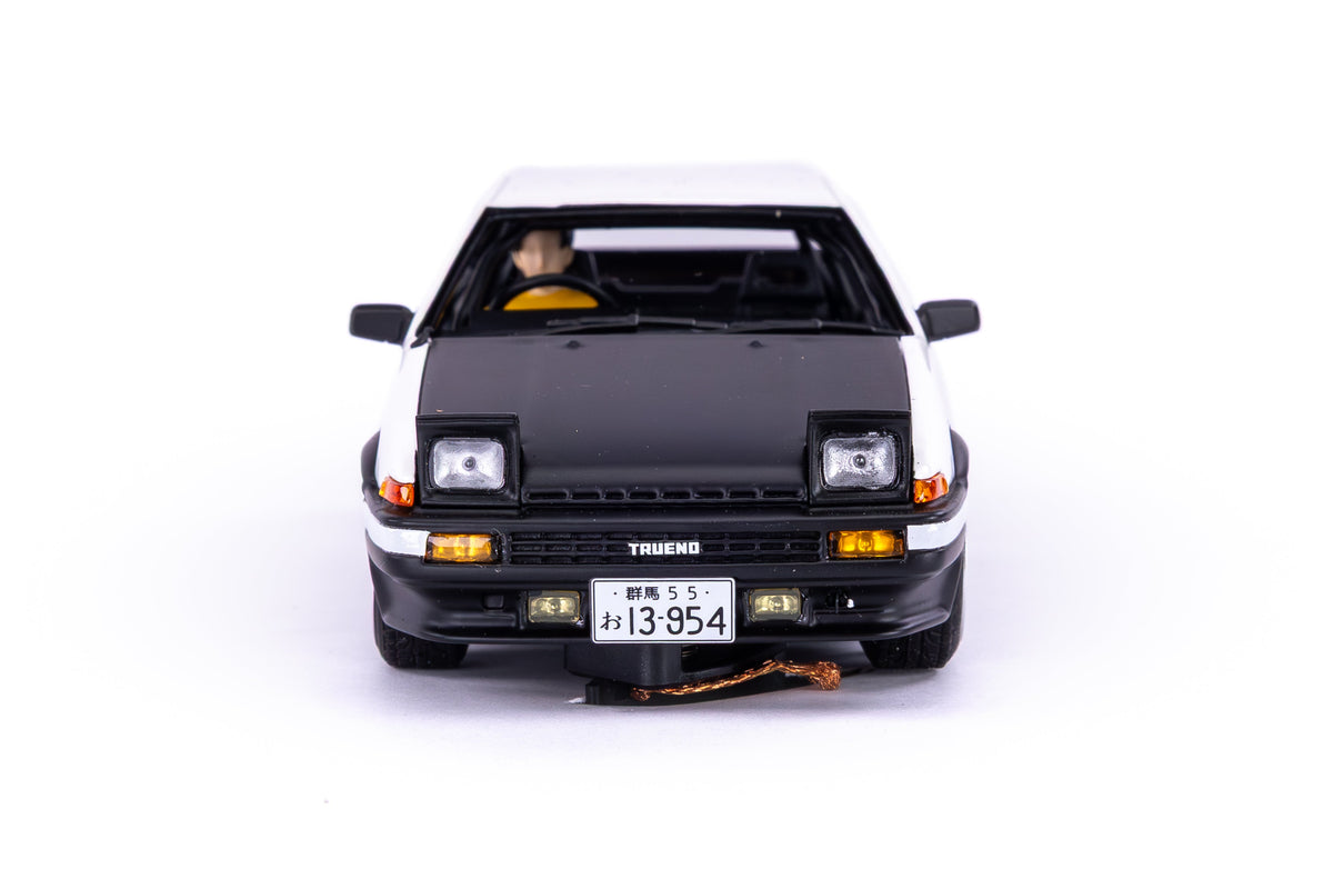 Avant Slot | Toyota Sprinter Trueno GT APEX (AE86) | White | Ranz Collection | JDM03a | 1/32 Scale Slot Car