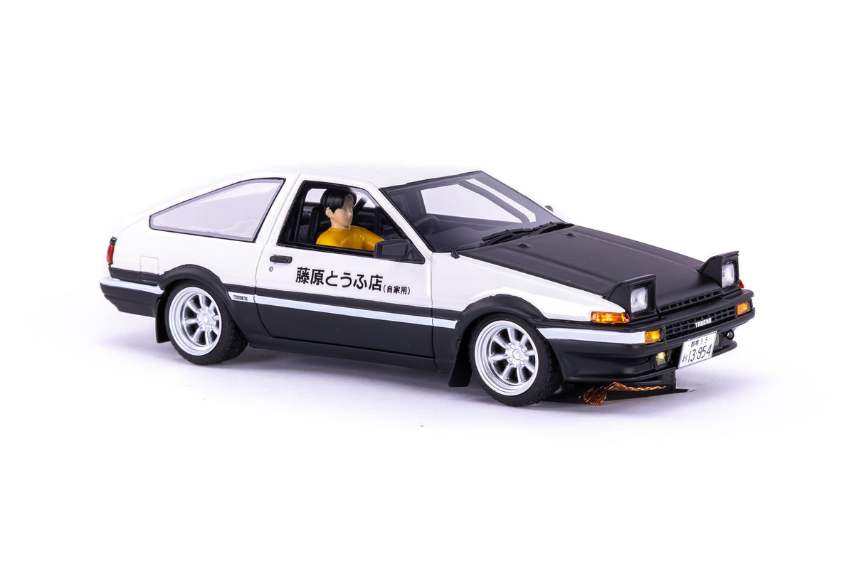 Avant Slot | Toyota Sprinter Trueno GT APEX (AE86) | White | Ranz Collection | JDM03a | 1/32 Scale Slot Car