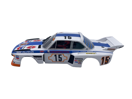 Carrera 132 | Body Shell | BMW 3.5 CSL | #15 Malcolm Gartian Racing - Spa 1973 | 27789