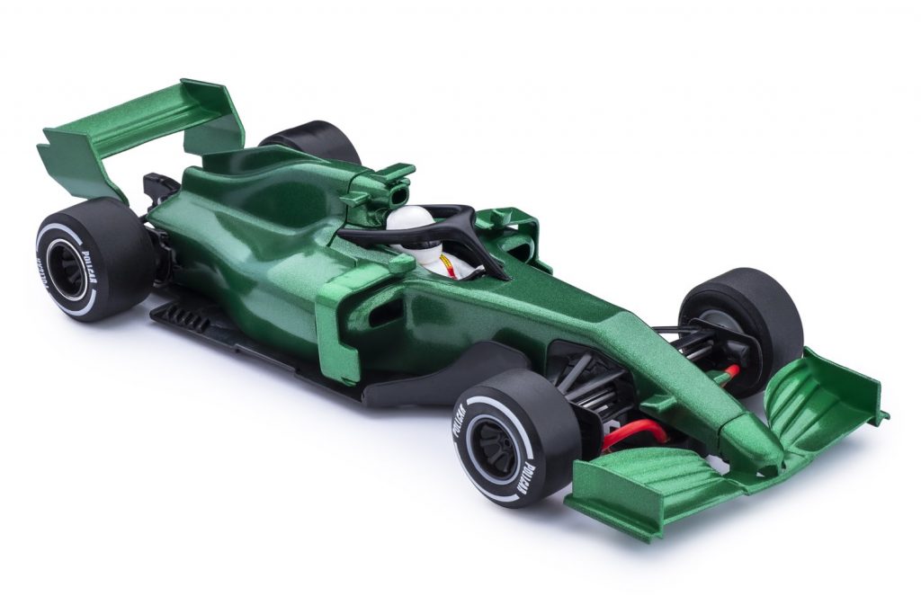 Policar | Monoposto | Formula 1 - Green | CAR07-green | 1/32 Scale Slot Car