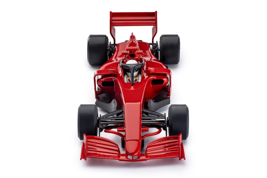 Policar | Monoposto | Formula 1 - Red | CAR07-red | 1/32 Scale Slot Car