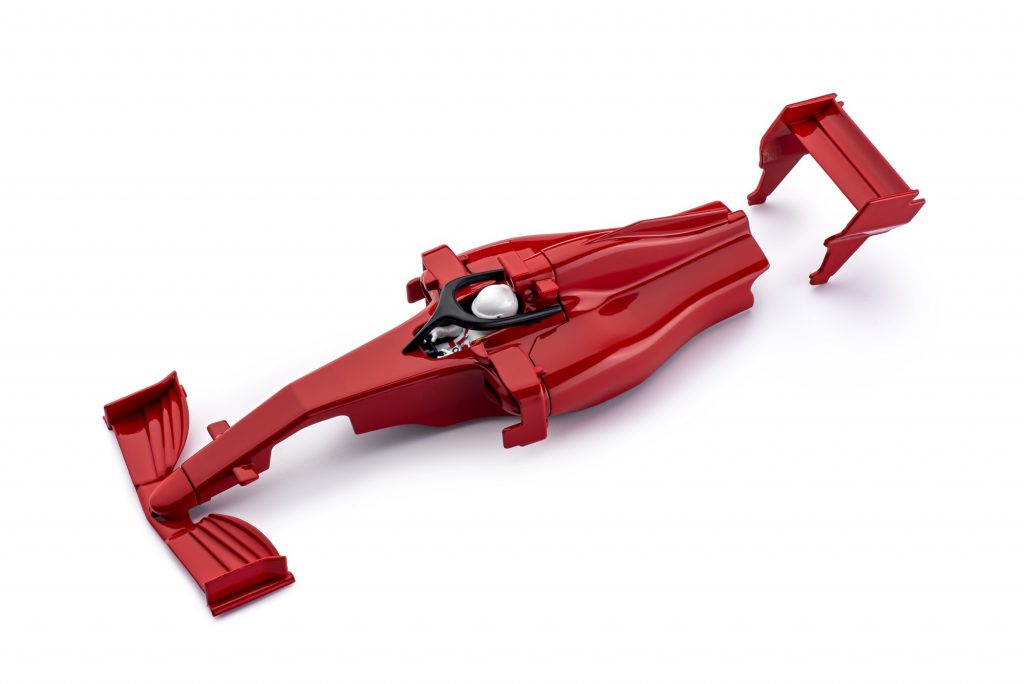 Policar | Monoposto | Formula 1 - Red | CAR07-red | 1/32 Scale Slot Car