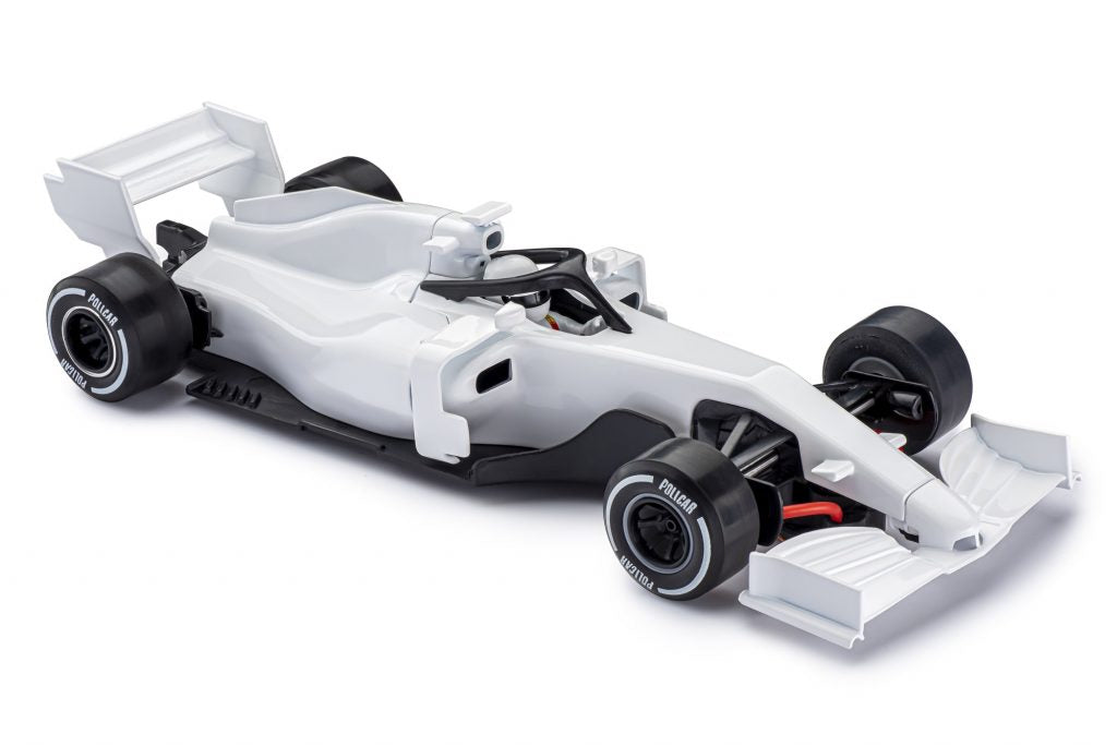 Policar | Monoposto | Formula 1 - White | CAR07-white | 1/32 Scale Slot Car