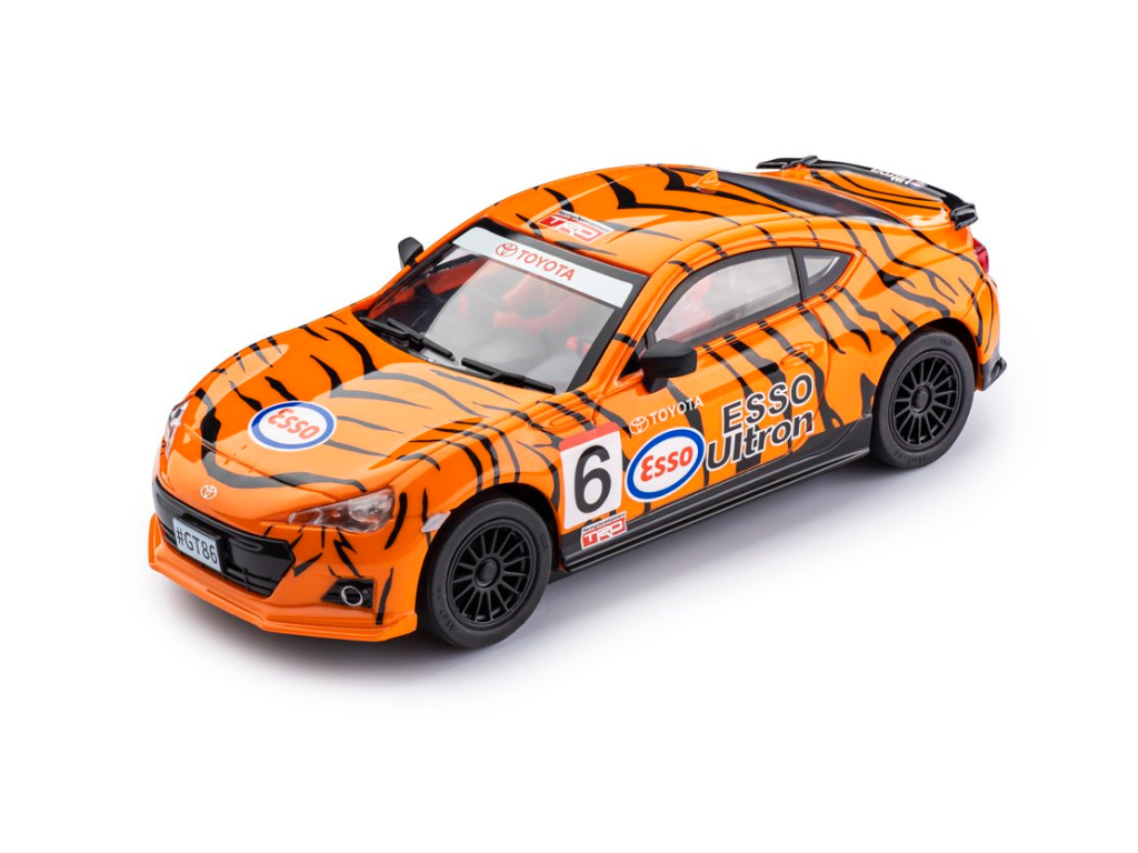 Policar | Toyota GT86 (ZN6) | #6 Esso Ultron Tiger | Home Racers | CT01b | 1/32 Scale Slot Car