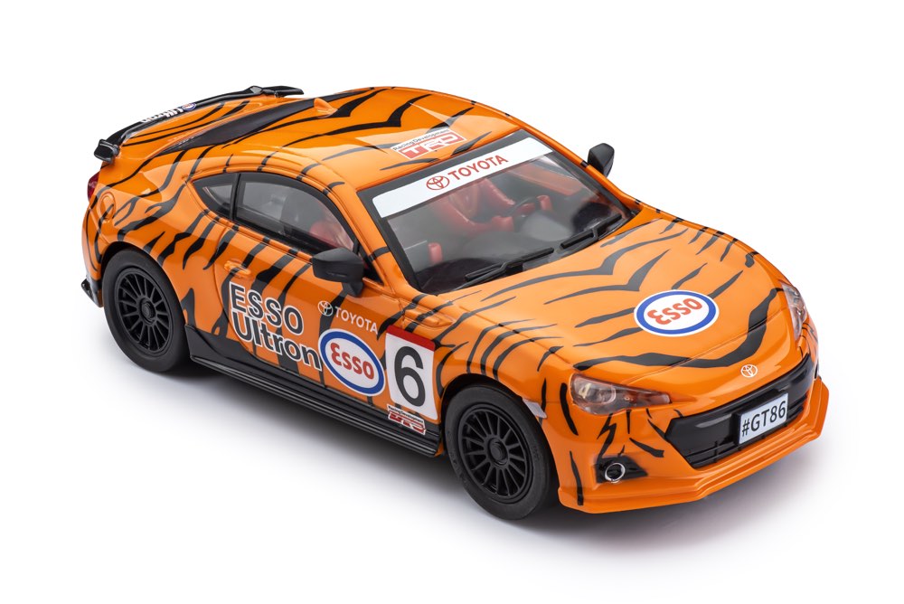 Policar | Toyota GT86 (ZN6) | #6 Esso Ultron Tiger | Home Racers | CT01b | 1/32 Scale Slot Car