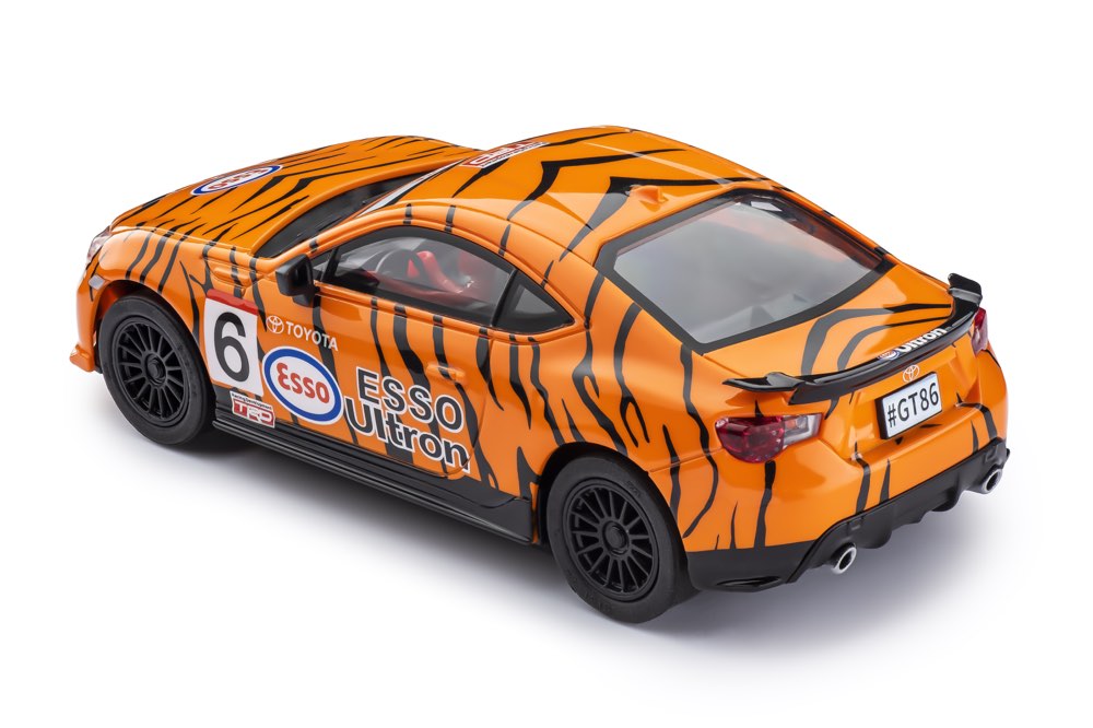 Policar | Toyota GT86 (ZN6) | #6 Esso Ultron Tiger | Home Racers | CT01b | 1/32 Scale Slot Car
