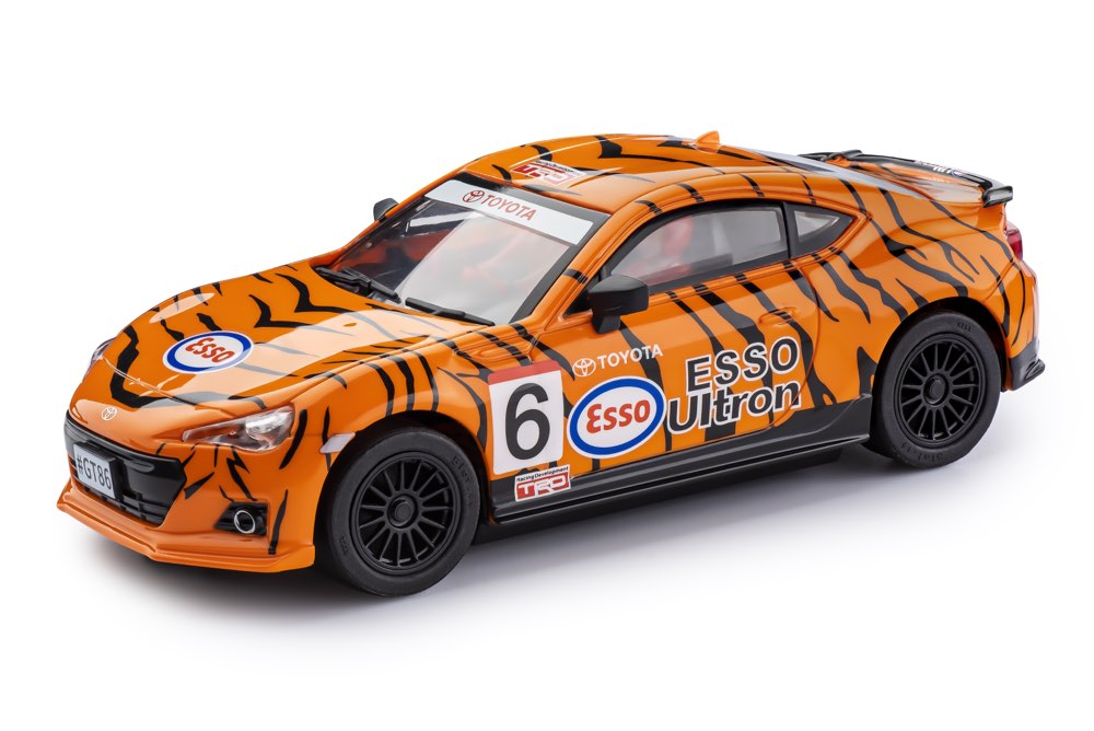 Policar | Toyota GT86 (ZN6) | #6 Esso Ultron Tiger | Home Racers | CT01b | 1/32 Scale Slot Car