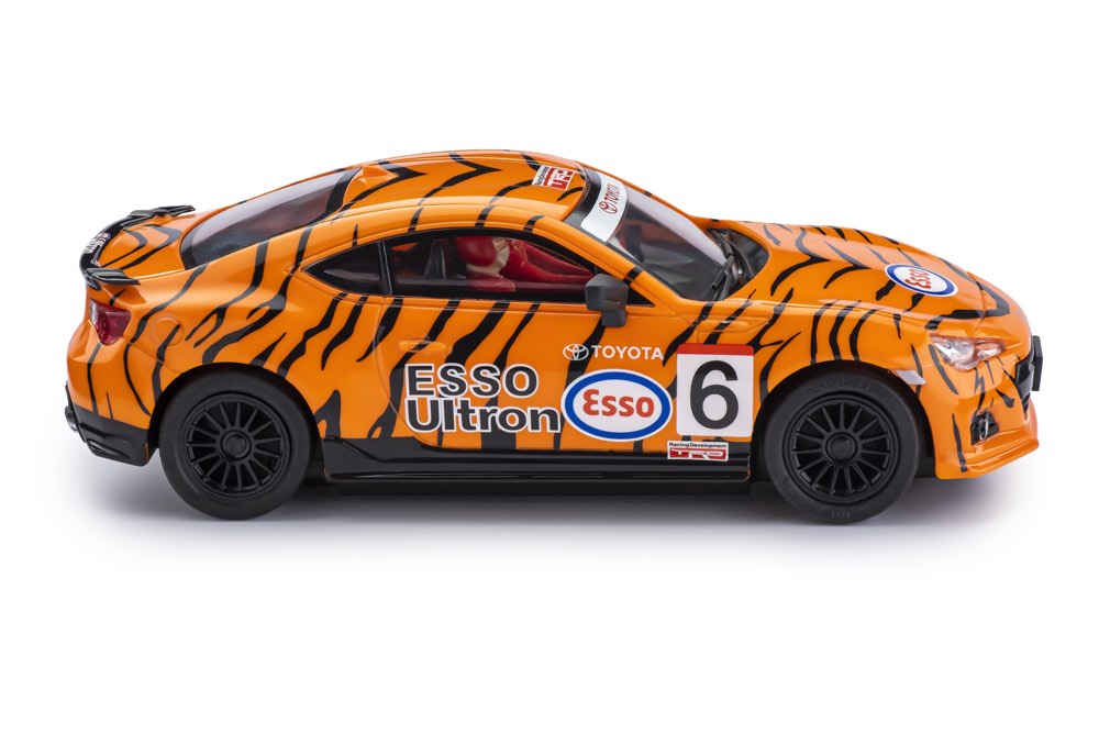 Policar | Toyota GT86 (ZN6) | #6 Esso Ultron Tiger | Home Racers | CT01b | 1/32 Scale Slot Car