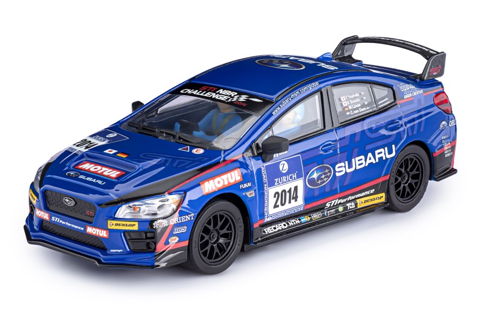 Policar | Subaru WRX STI NBR Challenge | #2014 Subaru Tecnica | Home Racers | CT02a | 1/32 Scale Slot Car