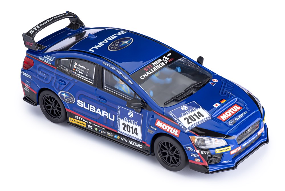 Policar | Subaru WRX STI NBR Challenge | #2014 Subaru Tecnica | Home Racers | CT02a | 1/32 Scale Slot Car