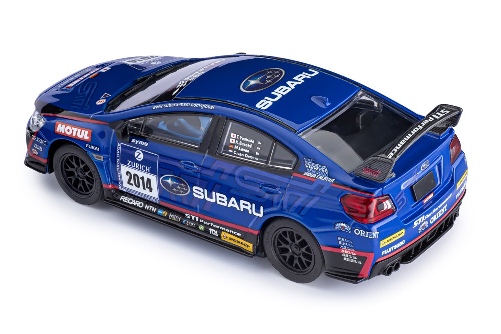 Policar | Subaru WRX STI NBR Challenge | #2014 Subaru Tecnica | Home Racers | CT02a | 1/32 Scale Slot Car
