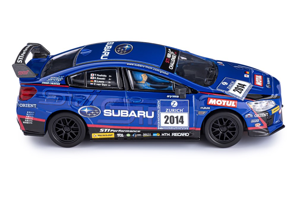 Policar | Subaru WRX STI NBR Challenge | #2014 Subaru Tecnica | Home Racers | CT02a | 1/32 Scale Slot Car