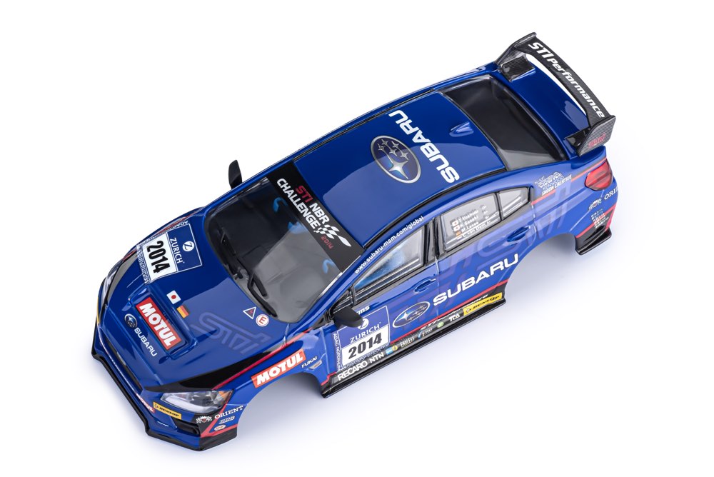 Policar | Subaru WRX STI NBR Challenge | #2014 Subaru Tecnica | Home Racers | CT02a | 1/32 Scale Slot Car