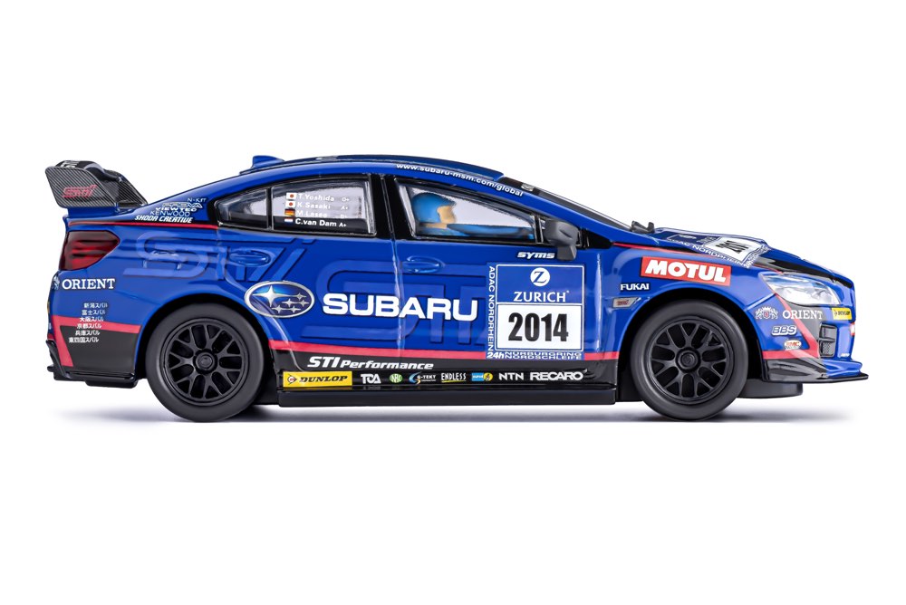 Policar | Subaru WRX STI NBR Challenge | #2014 Subaru Tecnica | Home Racers | CT02a | 1/32 Scale Slot Car