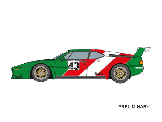 Carrera Digital 124 | BMW M1 | #43 BMW France | 24022 | 1/24 Slot Car