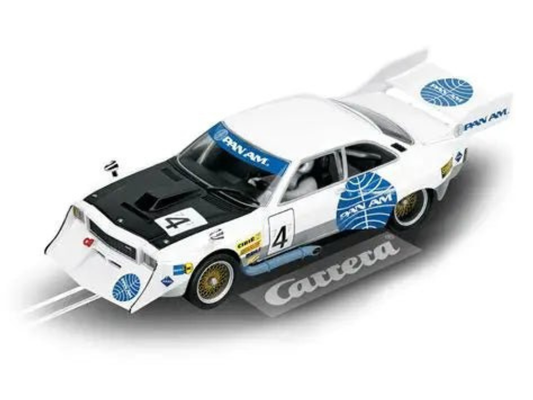 Carrera Evolution | Opel Commodore B Steinmetz Jumbo | #4 Pan Am | 27212 | 1/32 Slot Car