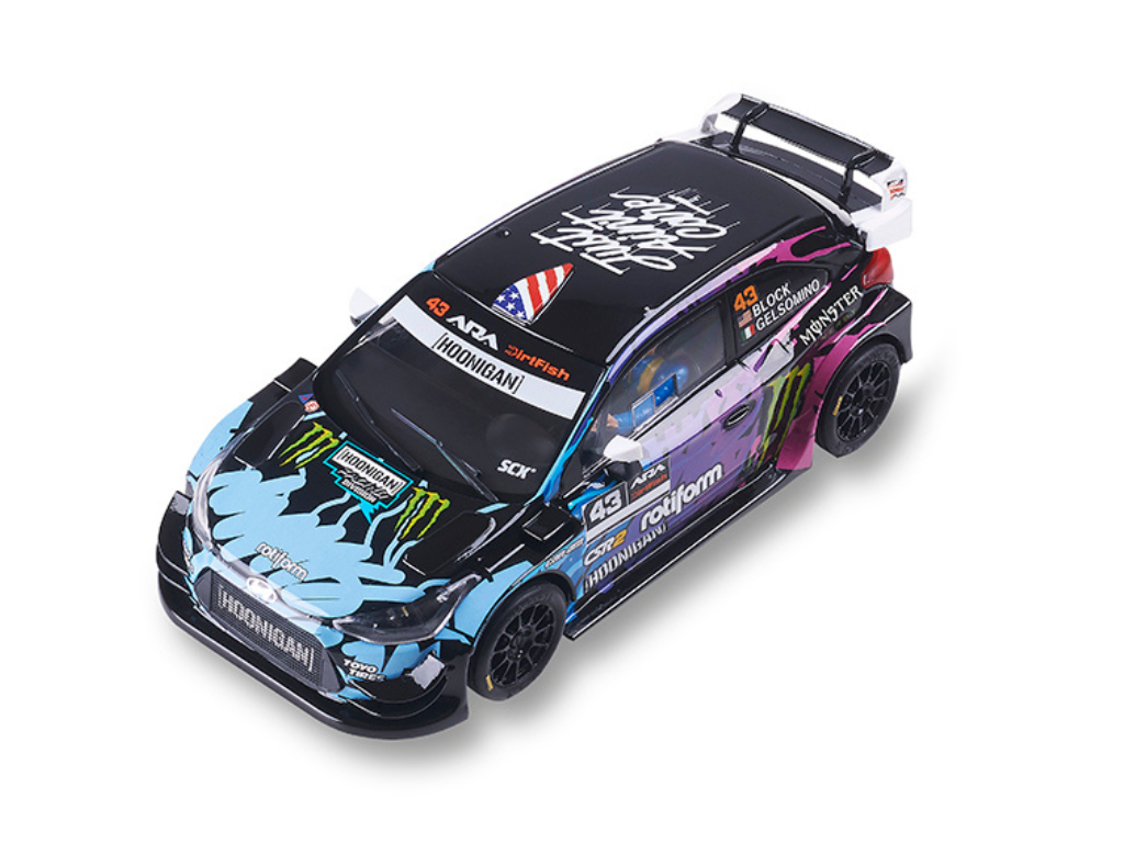 SCX Classic | Hyundai i20 Coupe WRC | #43 Hoonigan Racing | U10454 | 1/32 Slot Car