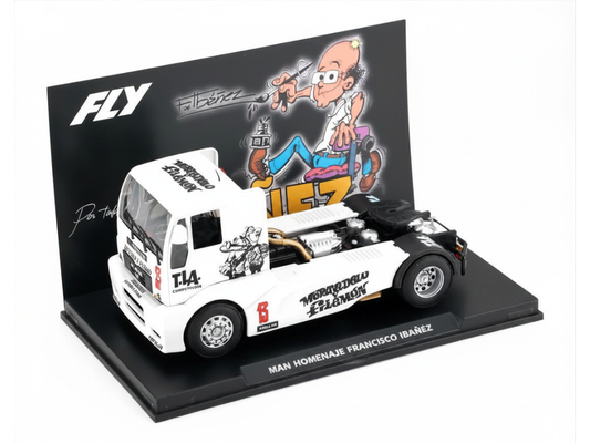 Fly | MAN TGA ETRC | #13 Francisco Ibáñez | ETRUCK65 | Limited Edition | 1/32 Slot Car