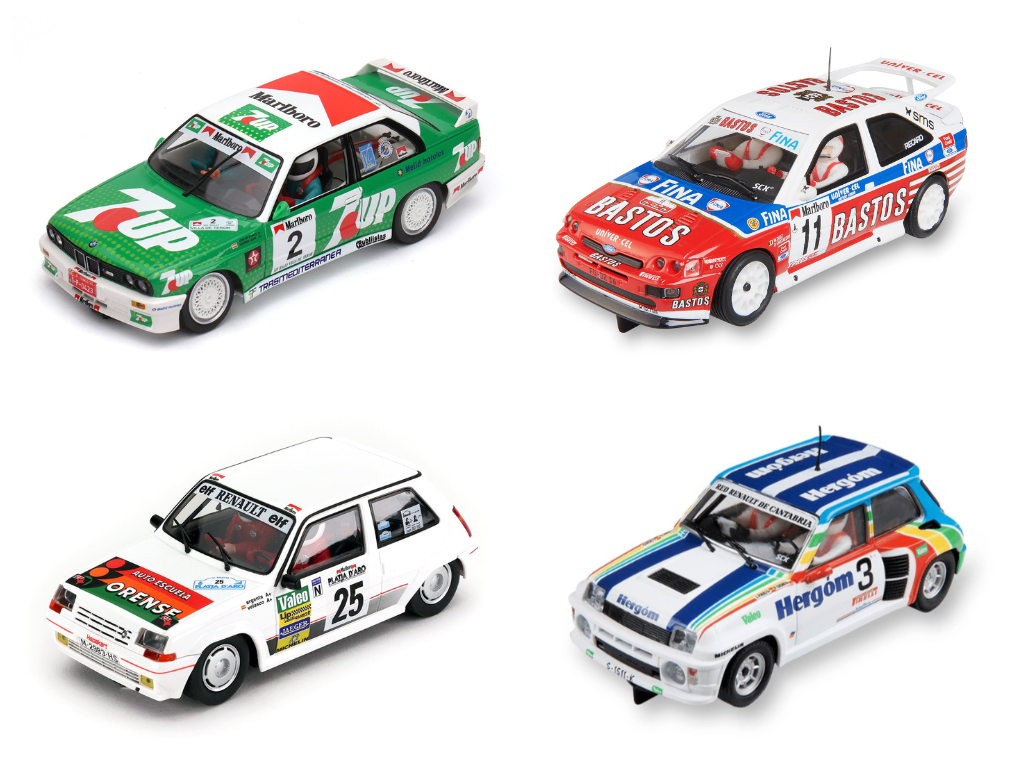 Mix & Match | Fly & SCX Classic | Rally Classics | Bundle 2 | 1/32 Slot Cars