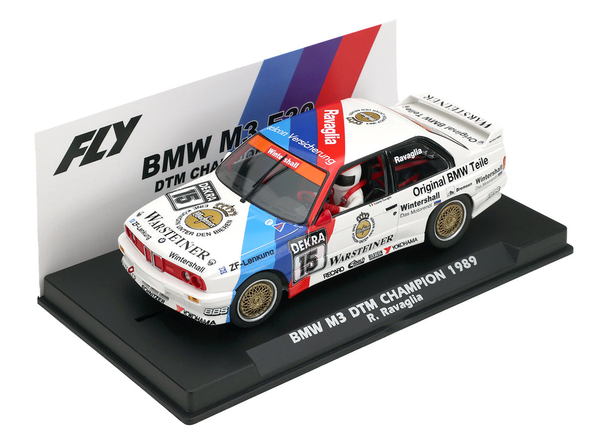Fly | BMW M3 Evolution (E30) | #15 Warsteiner | A2099 | 1/32 Slot Car