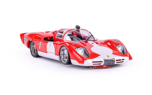 Fly | Ferrari 512 S Coda Lunga | Red | EVO3 Racing | R2004R2 | 1/32 Slot Car