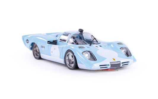 Fly | Ferrari 512 S Coda Lunga | Blue | EVO3 Racing | R2004R3 | 1/32 Slot Car