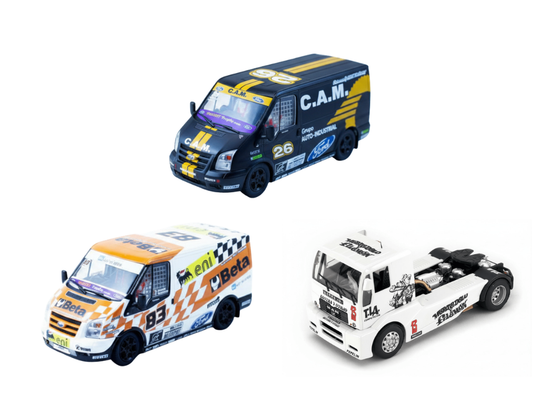 Fly | Race Truck & Van | Bundle 4 | 1/32 Slot Cars
