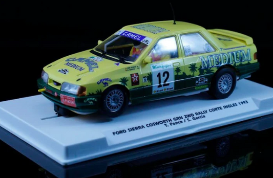 Fly | Ford Sierra Sapphire RS Cosworth | #12 Medium | Dirt Effect | E2118AR | 1/32 Slot Car