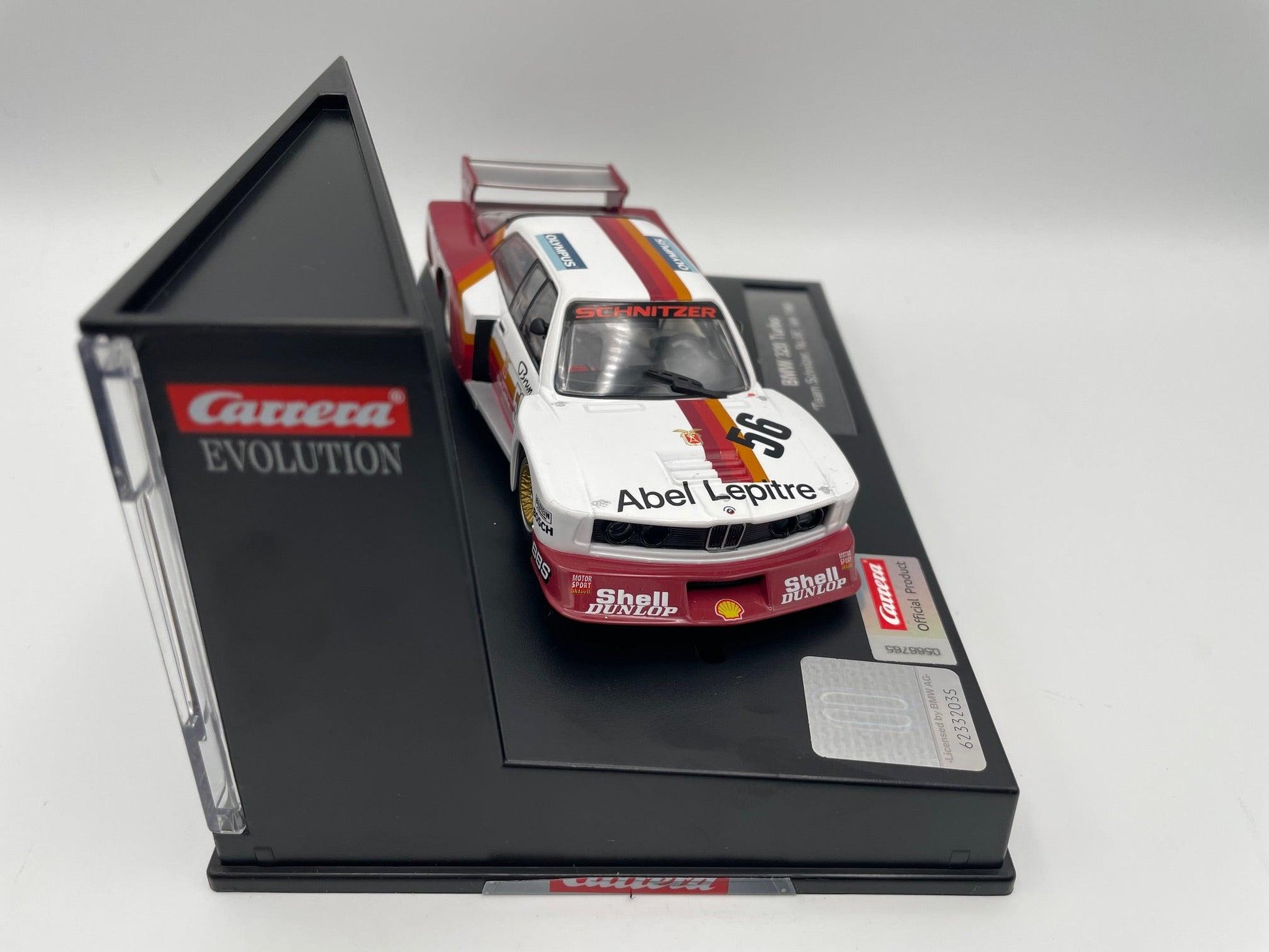 Carrera Evolution - BMW 320 Turbo - #56 Olympus - DRM 1980 - 1/32 Slot Car - 31039* - Amanda’s Hobbies