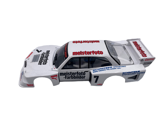 Carrera 132 | Body Shell | BMW 320 Turbo | #7 Meisterfoto - DRM 1980’s | 27798