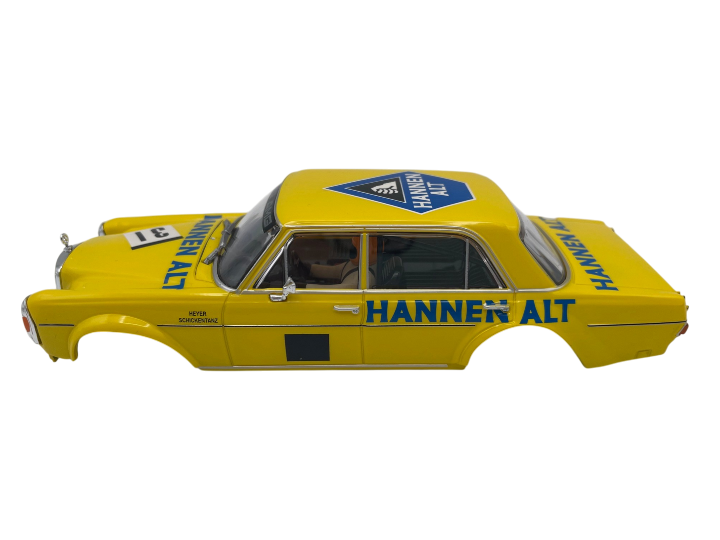 Carrera 132 | Body Shell | Mercedes-Benz 300 SEL 6.3 AMG | 31037 / 27713 | 1/32 Slot Car Parts