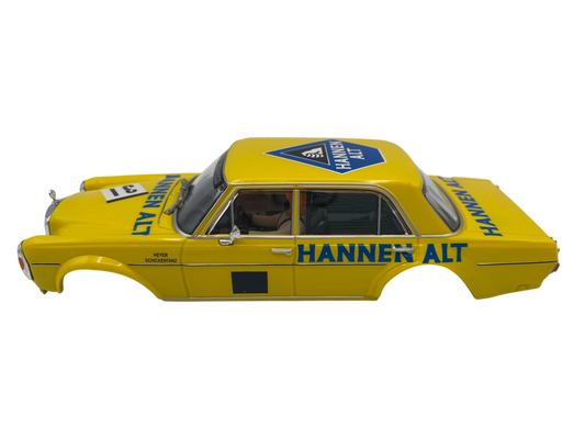 Carrera 132 | Body Shell | Mercedes-Benz 300 SEL 6.3 AMG | 31037 / 27713 | 1/32 Slot Car Parts