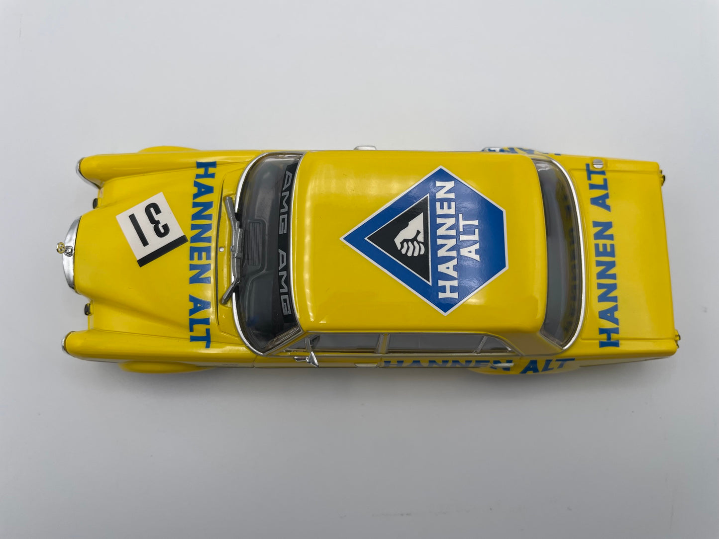 Carrera 132 | Body Shell | Mercedes-Benz 300 SEL 6.3 AMG | 31037 / 27713 | 1/32 Slot Car Parts
