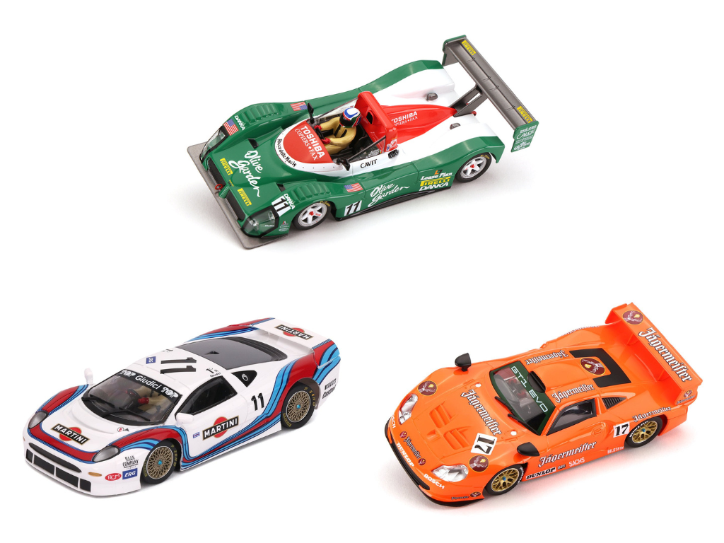 MR Slotcar | GT Race Car | Bundle 6 | 1/32 Slot Cars