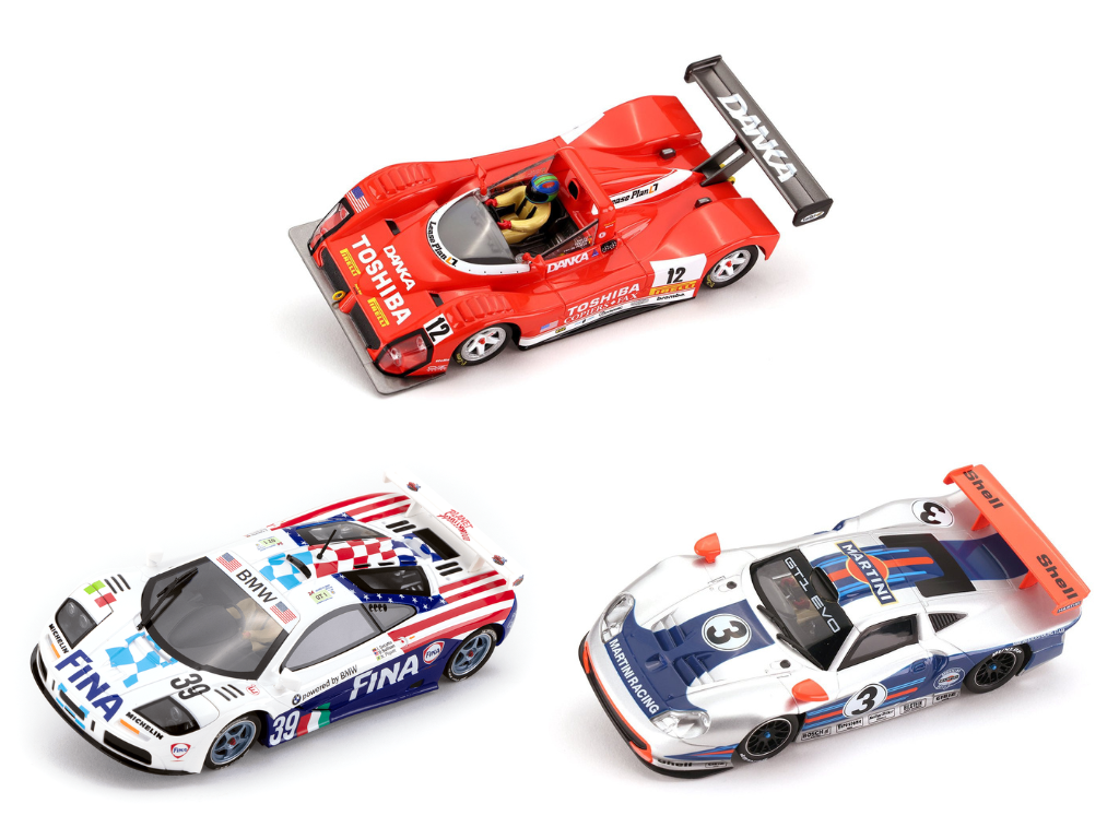 MR Slotcar | GT Race Car | Bundle 8 | 1/32 Slot Cars