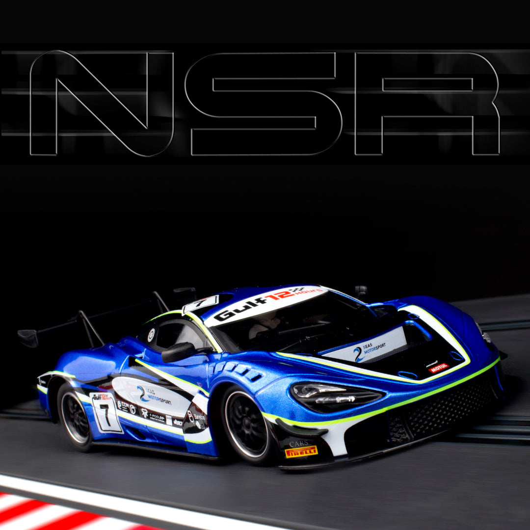 NSR - McLaren 720S GT3 - #7 2 Seas Motorsport - Gulf 2021 - 0368AW Anglewinder