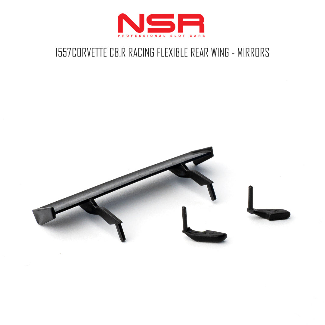 NSR | Body Detail Parts Kit | Chevrolet Corvette C8.R | 1556 | 1/32 Slot Car Parts
