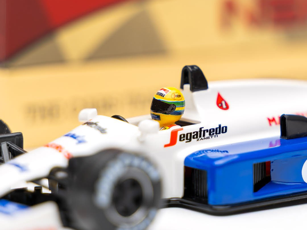 NSR | Toleman TG184 | #19 Ayrton Senna | Formula 86/89 | Historic Line | HL09 | 1/32 Slot Car
