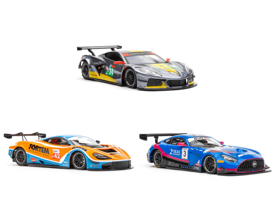 NSR | GT3 Race Cars - Sidewinder | Bundle 16 | 1/32 Slot Cars