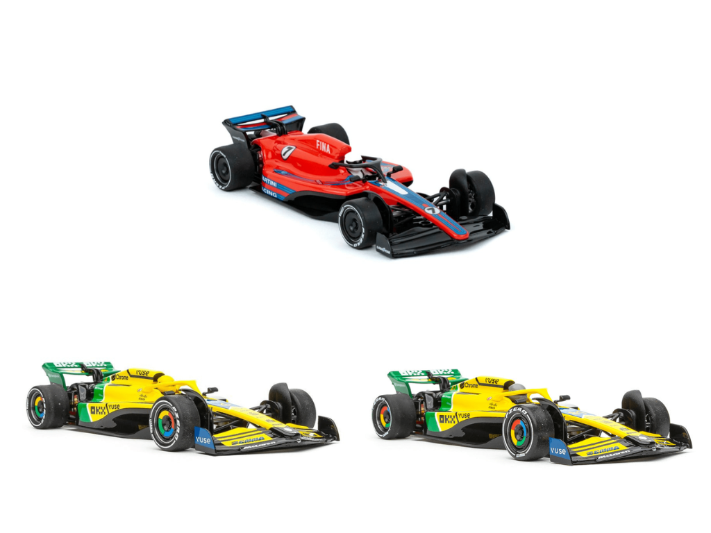 NSR | Formula 1 Cars - Inline | Bundle 19 | 1/32 Slot Cars