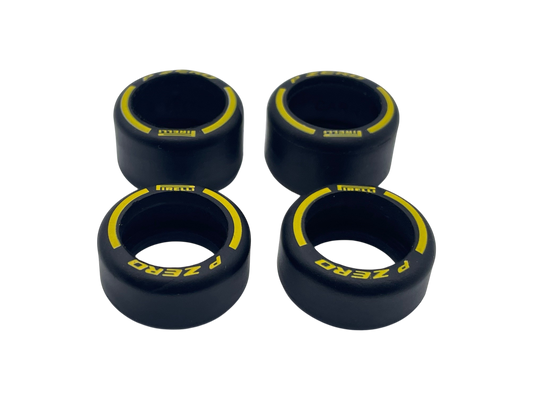 Carrera 132 | Tires - Rubber | Red Bull Racing RB20 | 91370 | 1/32 Slot Car Parts