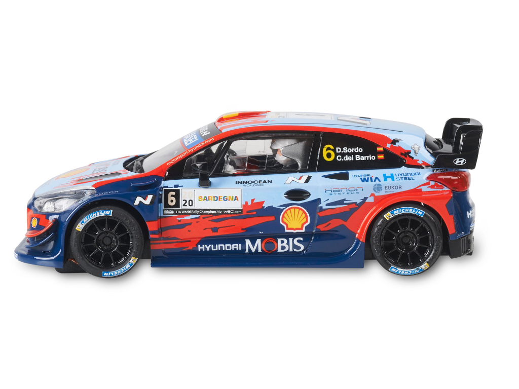SCX Advance | Hyundai i20 Coupe WRC | #6 Shell Mobis | E10390 | 1/32 Slot Car
