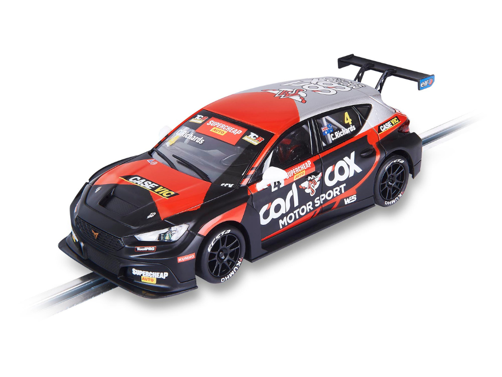 SCX Advance | Cupra León Competición TCR | #4 Carl Cox | E10614 | 1/32 Slot Car