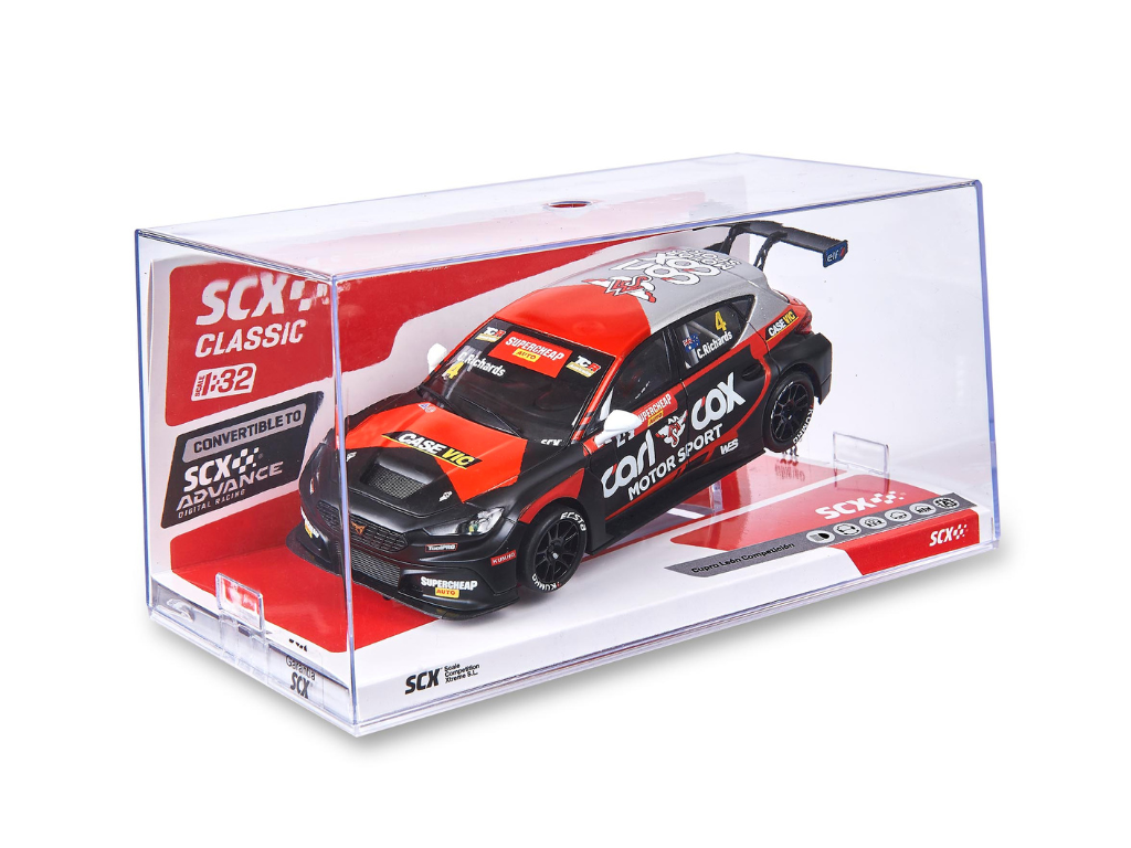 SCX Classic | Cupra León Competición TCR | #4 Carl Cox | U10614 | 1/32 Slot Car