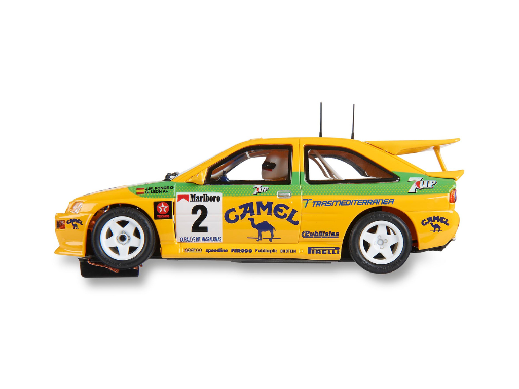 SCX Classic | Ford Escort RS Cosworth | #2 Camel 7UP | U10609 | 1/32 Slot Car