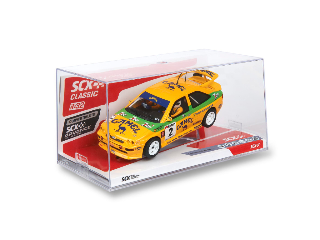 SCX Classic | Ford Escort RS Cosworth | #2 Camel 7UP | U10609 | 1/32 Slot Car