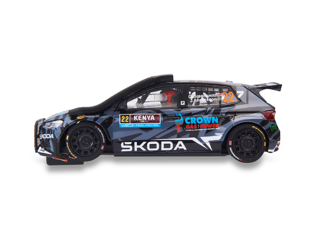 SCX Classic | Škoda Fabia RS Rally2 | #22 Crown Gas Power | U10620 | 1/32 Slot Car